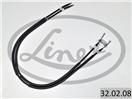 LINEX 32.02.08 - Ťažné lanko, parkovacia brzda