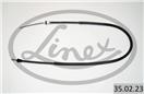 LINEX 35.02.23 - Ťažné lanko, parkovacia brzda