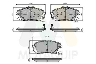 MOTAQUIP LVXL1452 EAN: 5056462420943.