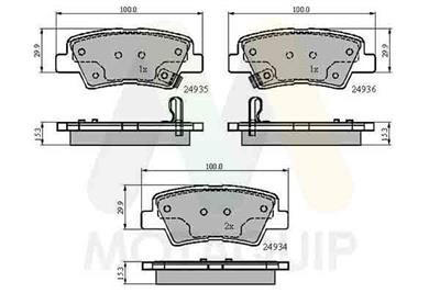 MOTAQUIP LVXL1671 EAN: 5056462421292.