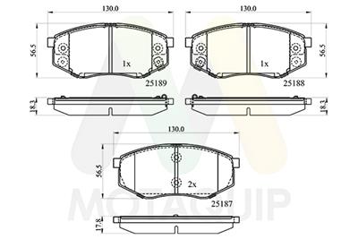 MOTAQUIP LVXL1757 EAN: 5056462421711.