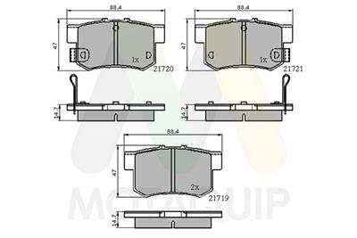 MOTAQUIP LVXL550 EAN: 5056462424552.