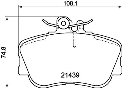 HELLA PAGID 8DB 355 018-041 Číslo výrobce: T5067. EAN: 4082300362350.