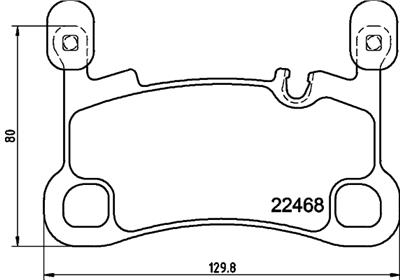 HELLA PAGID 8DB 355 039-111 Číslo výrobce: T3169. EAN: 4082300731033.