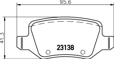 HELLA PAGID 8DB 355 018-531 Číslo výrobce: T5130. EAN: 4082300362848.