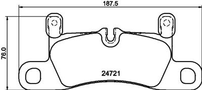 HELLA PAGID 8DB 355 015-121 Číslo výrobce: T1940. EAN: 4082300359435.
