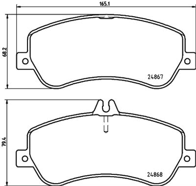 HELLA PAGID 8DB 355 014-221 Číslo výrobce: T1806. EAN: 4082300358537.