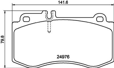 HELLA PAGID 8DB 355 014-821 Číslo výrobce: T1897. EAN: 4082300359138.