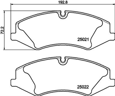 HELLA PAGID 8DB 355 015-081 Číslo výrobce: T1934. EAN: 4082300359398.