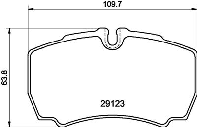 HELLA PAGID 8DB 355 005-381 Číslo výrobce: C4064. EAN: 4082300349696.