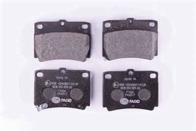 HELLA PAGID 8DB 355 009-501 Číslo výrobce: T1254. EAN: 4082300353815.