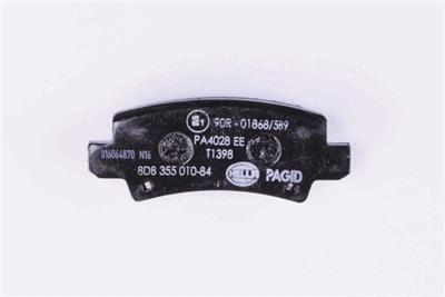 HELLA PAGID 8DB 355 010-841 Číslo výrobce: T1398. EAN: 4082300355154.