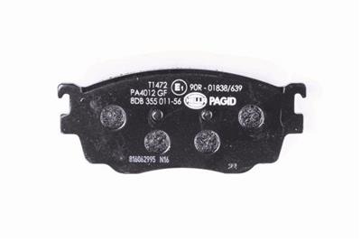 HELLA PAGID 8DB 355 011-561 Číslo výrobce: T1472. EAN: 4082300355871.