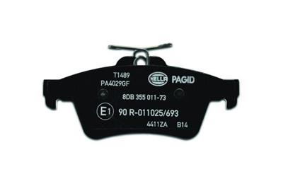 HELLA PAGID 8DB 355 011-731 Číslo výrobce: T1489. EAN: 4082300356045.