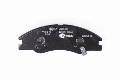 HELLA PAGID 8DB 355 012-041 Číslo výrobce: T1519. EAN: 4082300356359.