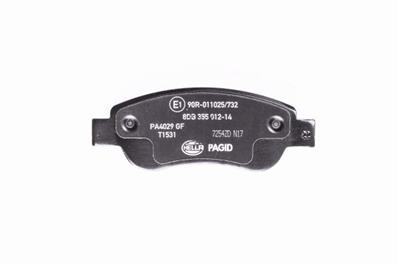 HELLA PAGID 8DB 355 012-141 Číslo výrobce: T1531. EAN: 4082300356458.