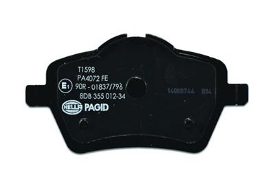 HELLA PAGID 8DB 355 012-341 Číslo výrobce: T1598. EAN: 4082300356656.