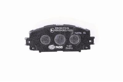 HELLA PAGID 8DB 355 012-361 Číslo výrobce: T1601. EAN: 4082300356670.