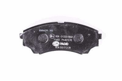 HELLA PAGID 8DB 355 012-381 Číslo výrobce: T1603. EAN: 4082300356694.