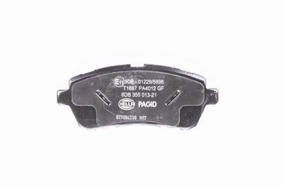 HELLA PAGID 8DB 355 013-211 Číslo výrobce: T1687. EAN: 4082300357523.