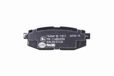 HELLA PAGID 8DB 355 014-341 Číslo výrobce: T1817. EAN: 4082300358650.