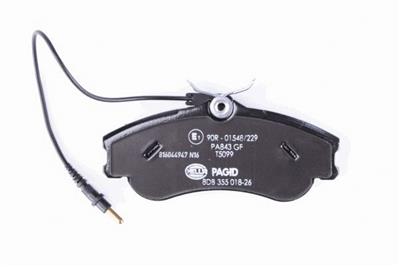 HELLA PAGID 8DB 355 018-261 Číslo výrobce: T5099. EAN: 4082300362572.