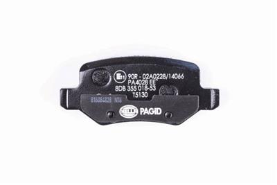 HELLA PAGID 8DB 355 018-531 Číslo výrobce: T5130. EAN: 4082300362848.