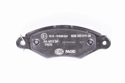 HELLA PAGID 8DB 355 019-301 Číslo výrobce: T9070. EAN: 4082300363616.