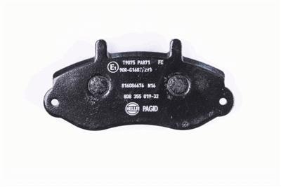 HELLA PAGID 8DB 355 019-321 Číslo výrobce: T9075. EAN: 4082300363630.