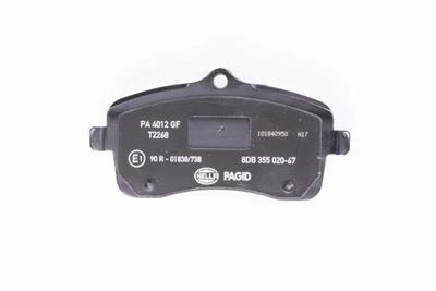 HELLA PAGID 8DB 355 020-671 Číslo výrobce: T2268. EAN: 4082300492323.