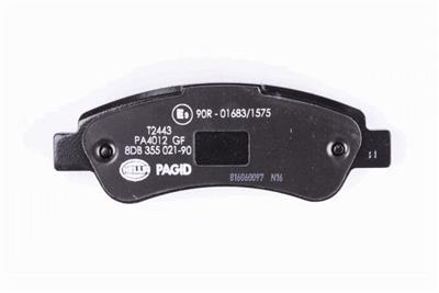 HELLA PAGID 8DB 355 021-901 Číslo výrobce: T2443. EAN: 4082300493559.