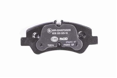 HELLA PAGID 8DB 355 025-161 Číslo výrobce: T2574. EAN: 4082300600056.