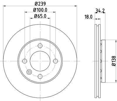 HELLA PAGID 8DD 355 104-211 Číslo výrobce: 53947PRO. EAN: 4082300368871.