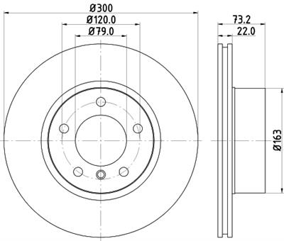HELLA PAGID 8DD 355 129-401 Číslo výrobce: 55385PRO_HC. EAN: 4082300661194.