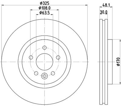 HELLA PAGID 8DD 355 133-841 Číslo výrobce: 56005PRO_HC. EAN: 4082300737660.