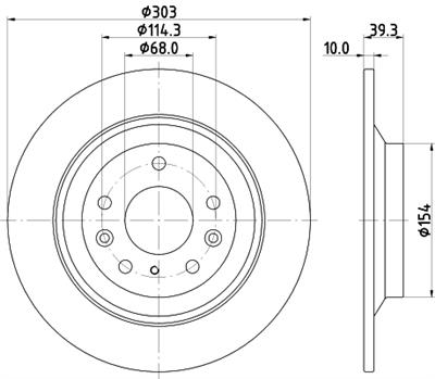 HELLA PAGID 8DD 355 133-481 Číslo výrobce: 56248PRO. EAN: 4082300737301.