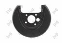 ABAKUS 131-07-609 - Ochranný plech proti rozstreku, Brzdový kotúč