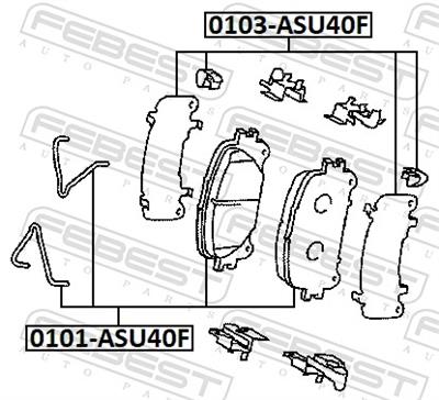 FEBEST 0103-ASU40F EAN: 4056111179032.