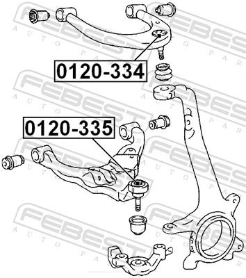 FEBEST 0120-335 EAN: 4056111050102.