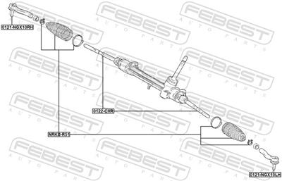 FEBEST 0121-NGX10LH EAN: 4056111165783.