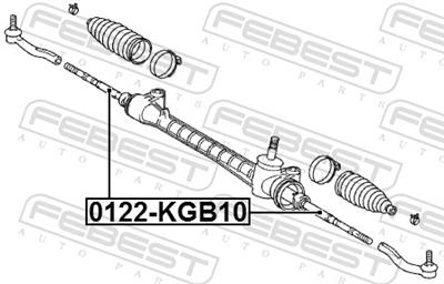 FEBEST 0122-KGB10 EAN: 4056111080260.