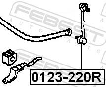 FEBEST 0123-220R EAN: 4056111032610.