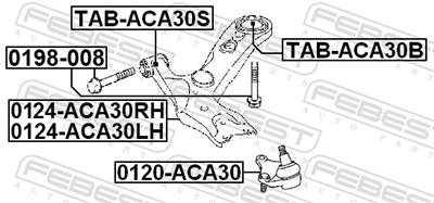 FEBEST 0124-ACA30RH EAN: 4056111081458.