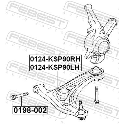 FEBEST 0124-KSP90LH EAN: 4056111053950.