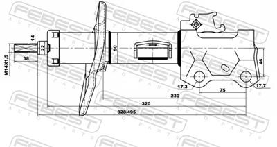 FEBEST 01660299FR EAN: 4056111142203.