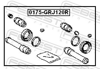 FEBEST 0175-GRJ120R EAN: 4056111021492.