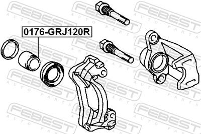 FEBEST 0176-GRJ120R EAN: 4056111021027.