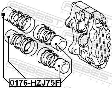 FEBEST 0176-HZJ75F EAN: 4056111076966.