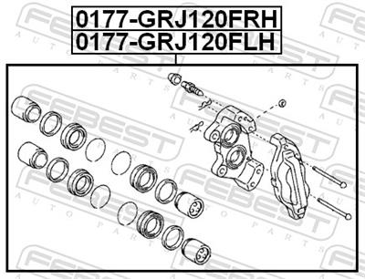 FEBEST 0177-GRJ120FRH EAN: 4056111004600.