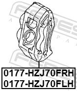 FEBEST 0177-HZJ70FRH EAN: 4056111096384.